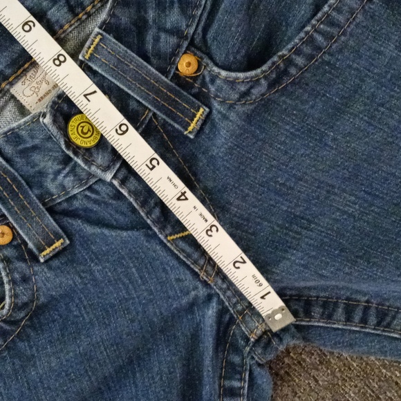 👖VTG True Religion👖 - Johnny Dark Wash Bootcut Flared Jeans - Picture 13 of 14